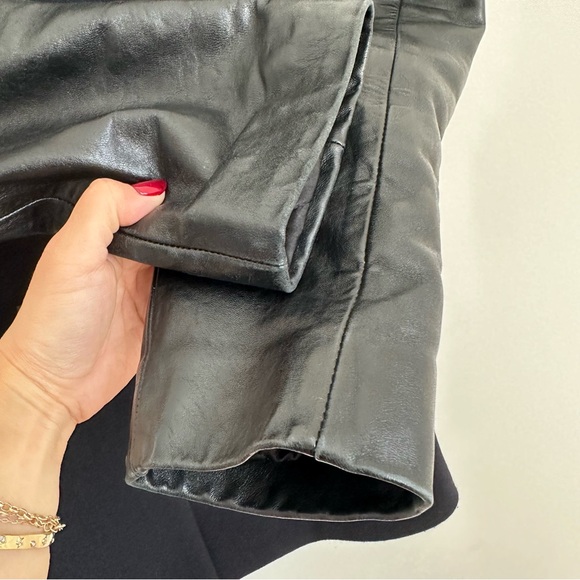 Sandro Wool and Leather Duffle Coat Size S - Picture 2 of 11